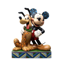 Topolino e Pluto - Disney Traditions - Enesco - Jim Shore