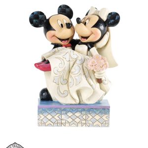 Topolino e Minnie si sposano! Disney Traditions- enesco- Jim Shore